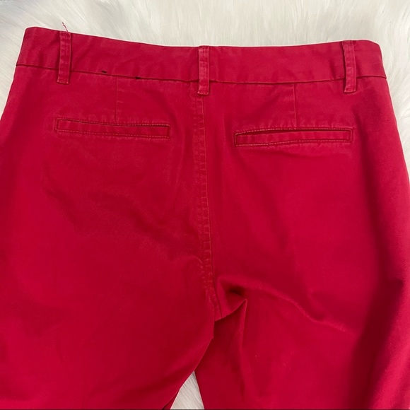 Banana Republic Martin Fit Red Pants - Picture 2 of 5